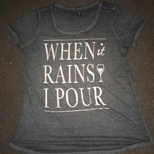 WHEN IT RAINS...GRAY